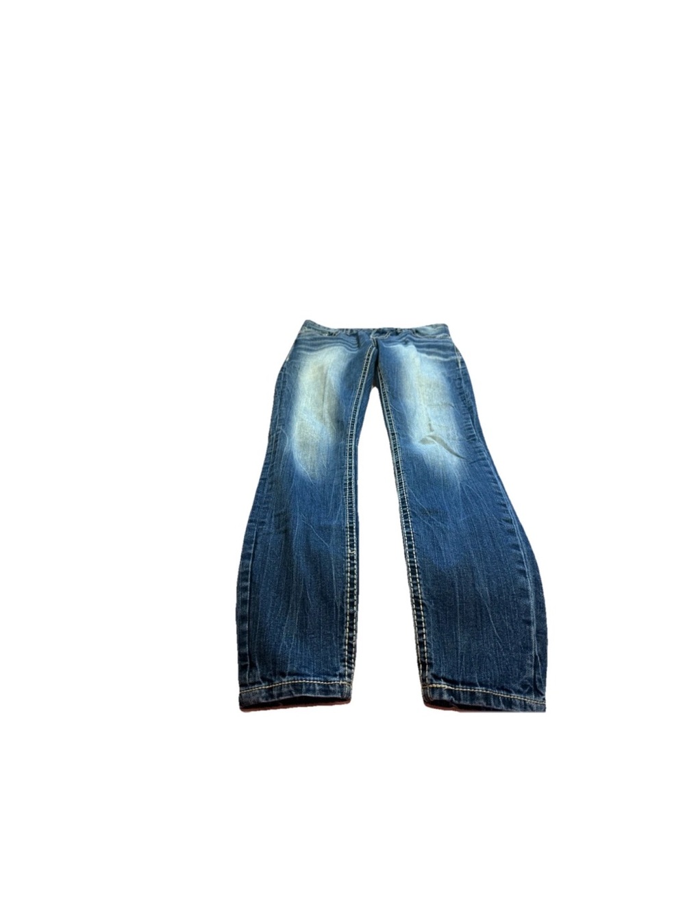 Buckle Daytrip Women’s Rhinestone Medium Wash Virgo Skinny Jeans! 26R 30x31